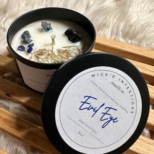 Crystal Infused Soy Candle